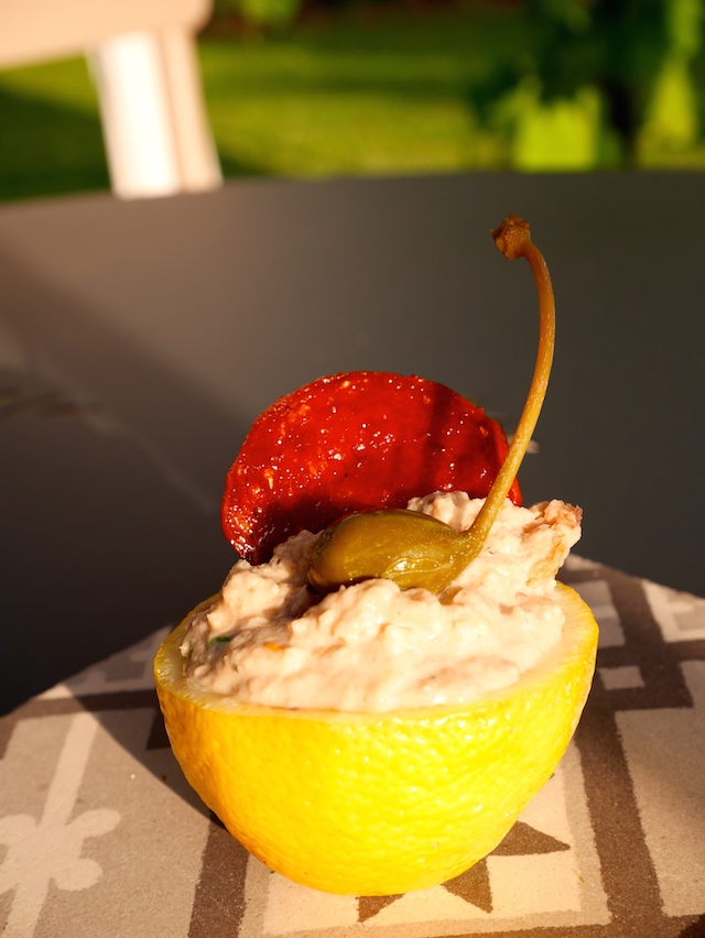 Tapas Citrons farçis