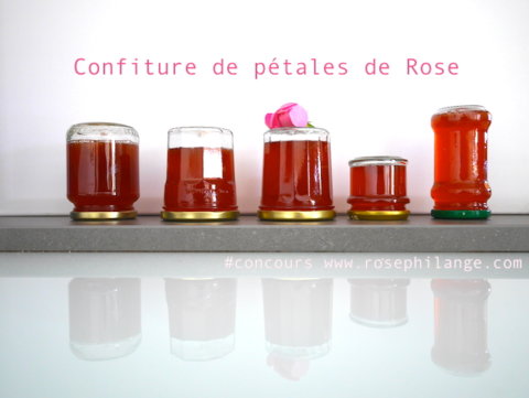 Confiture de pétales de Rose