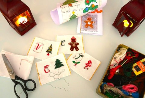 Broderies pour Noël