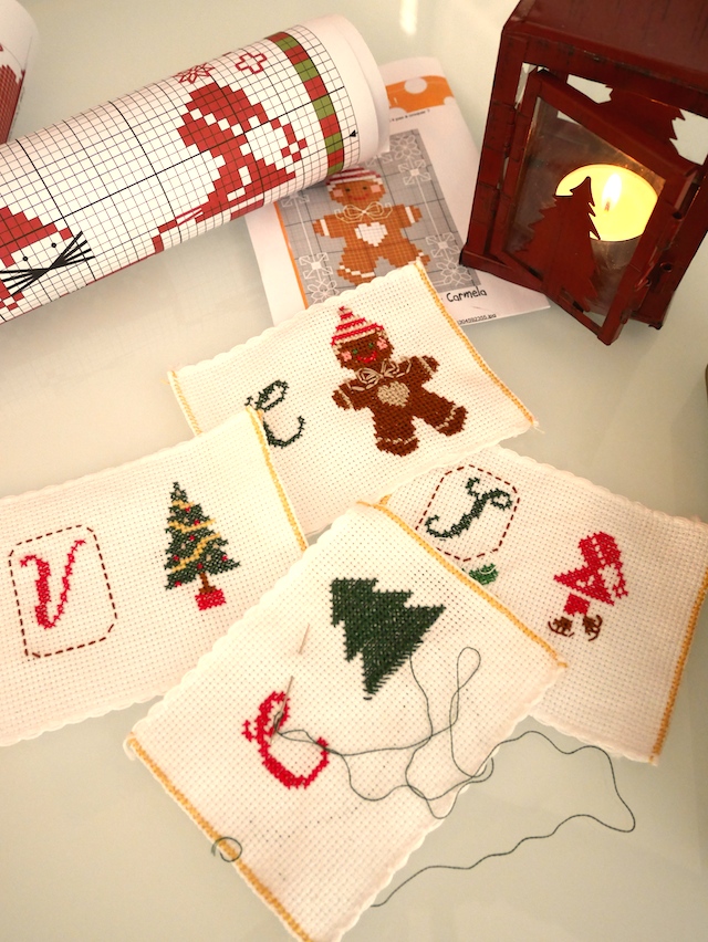 Broderies pour Noël