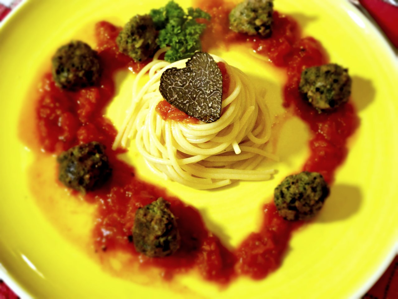 Spaghetti aux Boulettes italienne